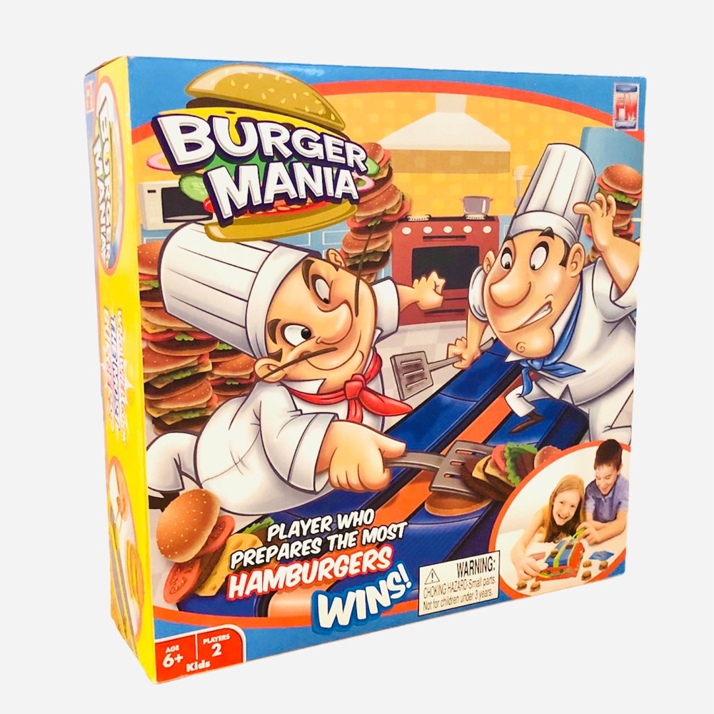 NEW! Burger Mania game
